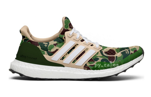 BAPE_ X adidas ultra boost 4.0 ape man joint 36-45-2fffda9b